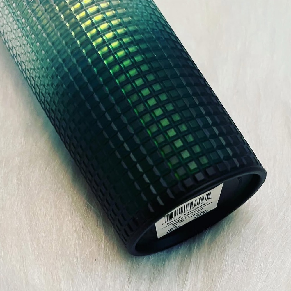 🧁Starbucks Gradient Tumbler - Green and Black - Picture 5 of 5
